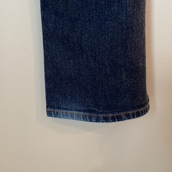 Lauren Ralph Lauren Jeans SZ 12 Bootcut Dark Wash Stretch Button Back Pockets - Picture 9 of 12